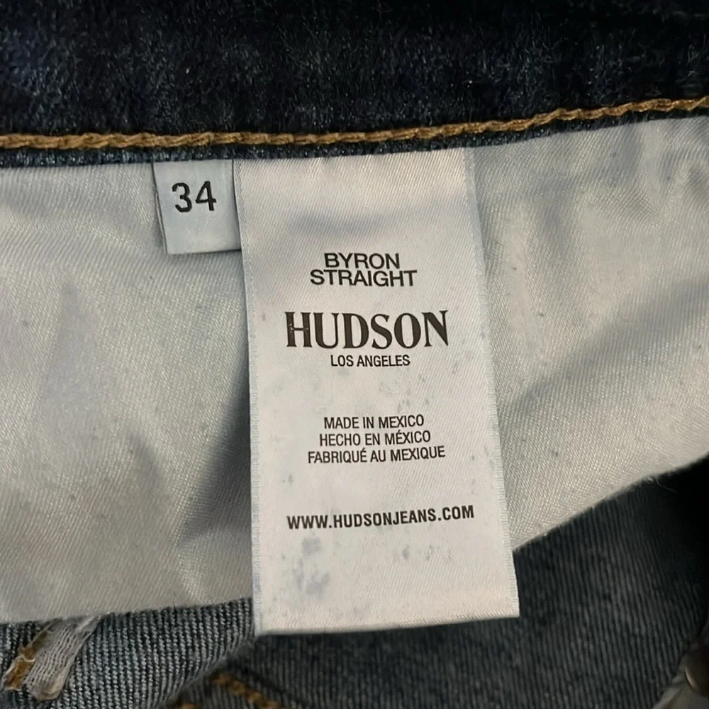 Hudson Bryon straight men’s jeans